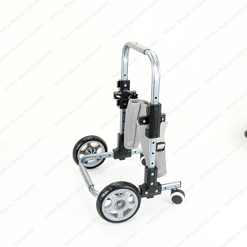 Andador para perros ancianos con silla de ruedas para las extremidades delanteras