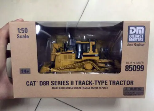 Caterpillar Cat D8R Series II Track-Type Tractor 1:50 Scale By DieCast Masters DM85099