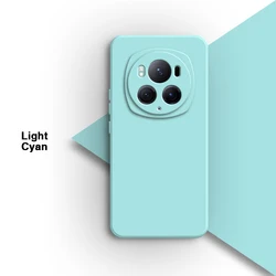 Premium Liquid Silicone Phone Case - Ultra-Soft, Durable Protection for Honor Magic 5 (Light Cyan)