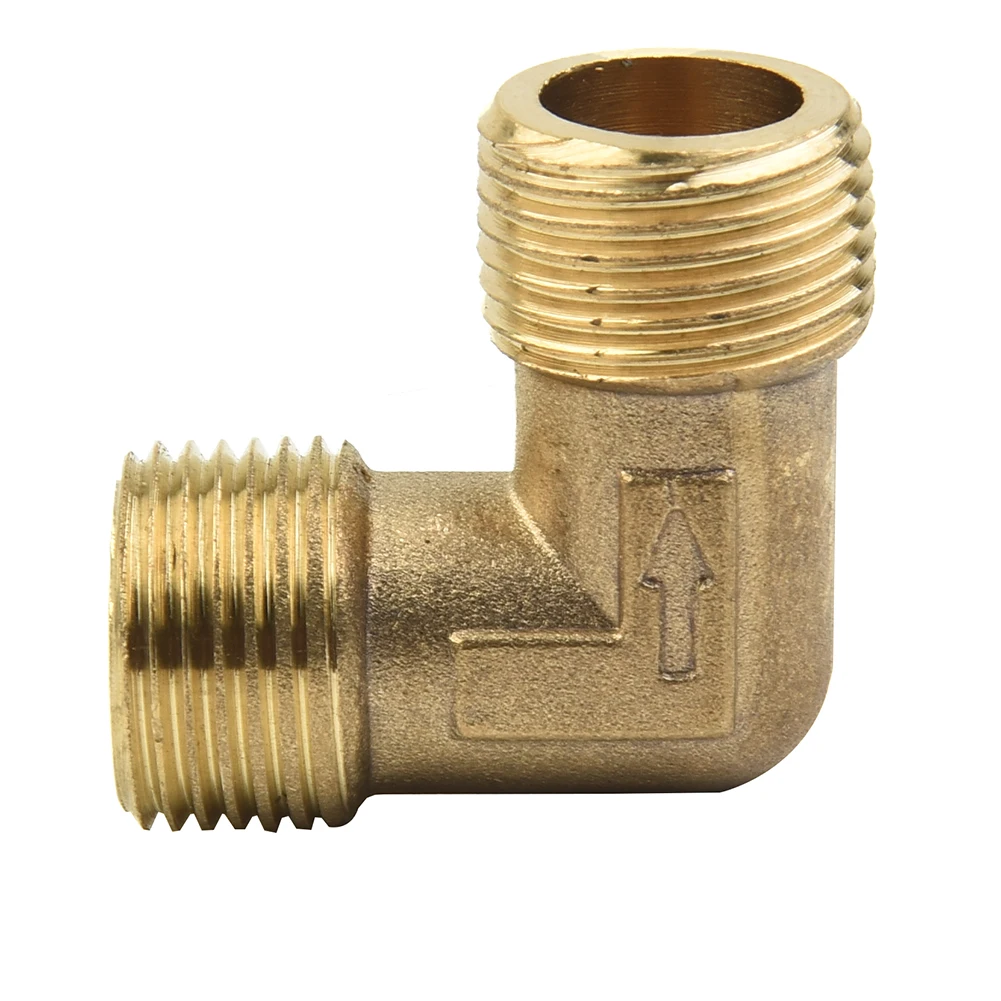 

1 Pcs Air Compressor Fittings 16.5mm Male Thread Check Valve Elbow Coupler Connecting Adapter Air Tools Accessories