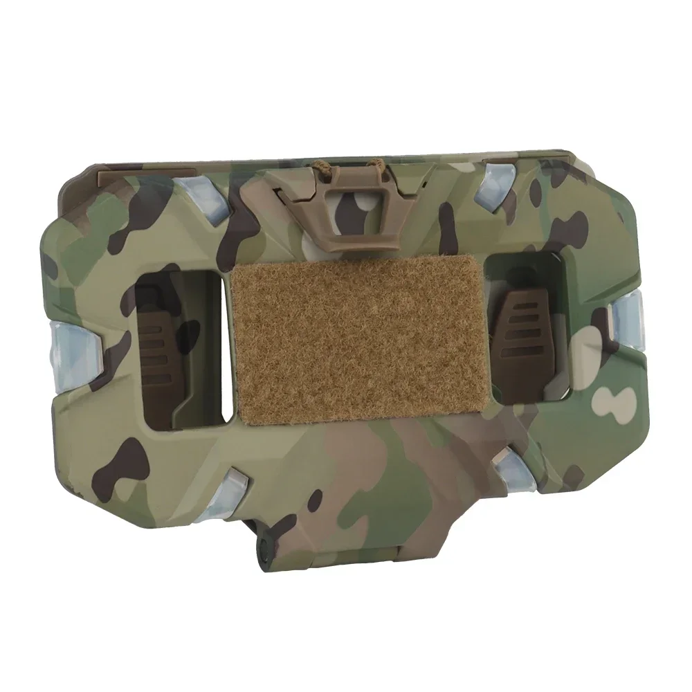 Tactical MOLLE Folding Navigation Board Tactical Airsoft Hunting Vest Chest Mobile Phone Holder Map Admin Panel iPhone Pouch 2