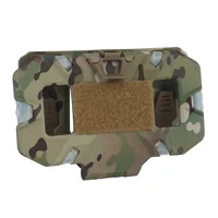 Tactical MOLLE Folding Navigation Board Tactical Airsoft Hunting Vest Chest Mobile Phone Holder Map Admin Panel iPhone Pouch 2