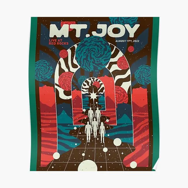

Настенный постер Mt Joy Life At Red Rocks, винтажный декор, художественная роспись, украшение, смешная живопись для дома, комнаты, Современная печать на стене, без рамки