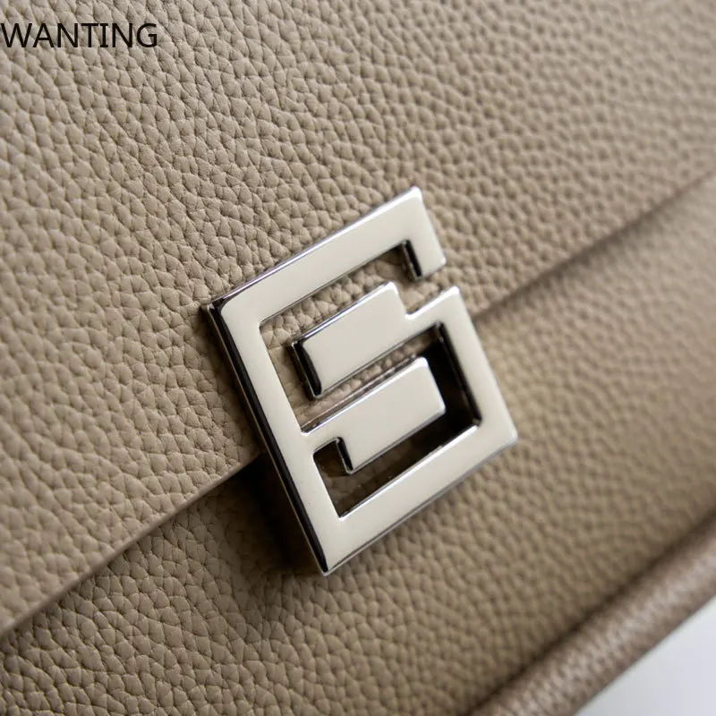 حقيبة نسائية فاخرة مصممة 2025 حقيبة كتف نسائية جدي...