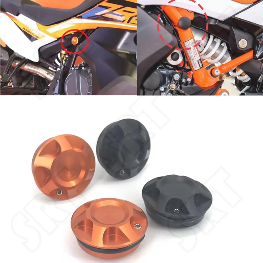 

Подходит для KTM Duke 890 790 DUKE890 DUKE790 2018 2019 2020 2021 2022 аксессуары для мотоциклов, крышки отверстий для рамы, декоративная крышка
