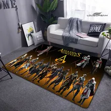 Assassin's Creed cartoon printing carpet living room bedroom beautiful carpet non-slip doormat photography props birthday gift