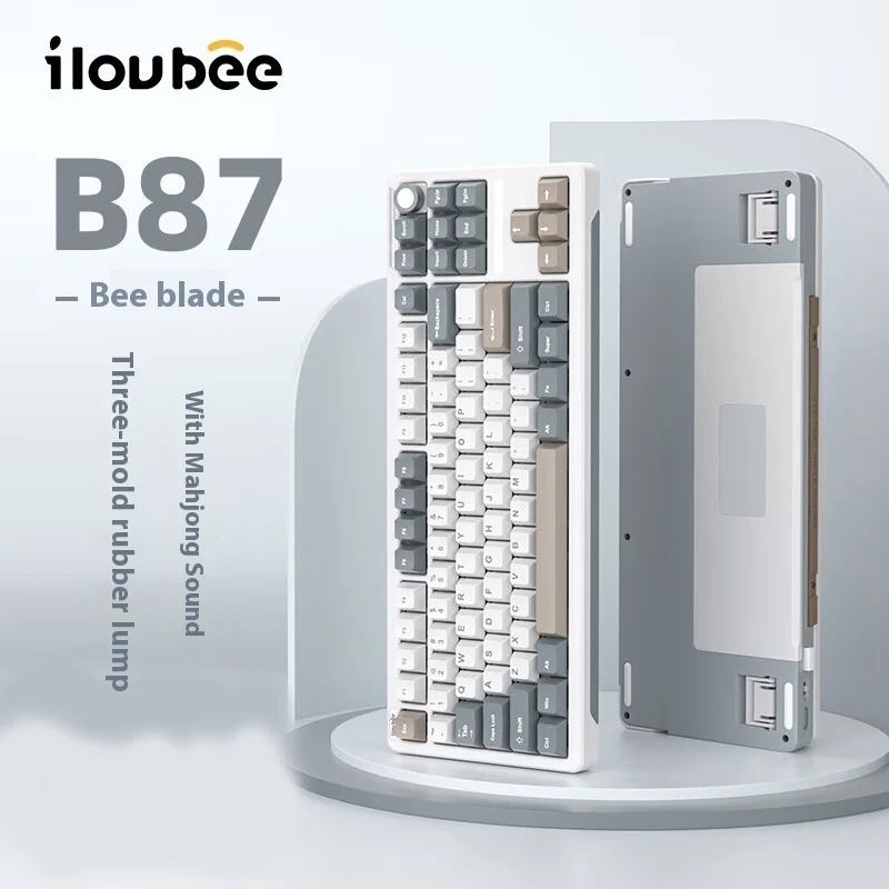 Ilovbee-カスタマイズされたB87メカニカルキーボード,Bluetooth