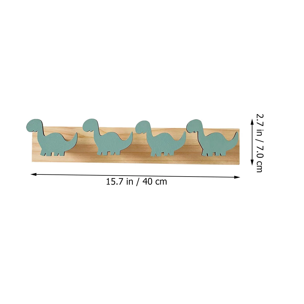 Cartoon Dinosaur WallMounted Hooks Coat Rack Hat Holder Room Decor Key Hooks Bathroom Accessories Bedroom Hooks Clothes 4
