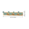 Cartoon Dinosaur WallMounted Hooks Coat Rack Hat Holder Room Decor Key Hooks Bathroom Accessories Bedroom Hooks Clothes 4