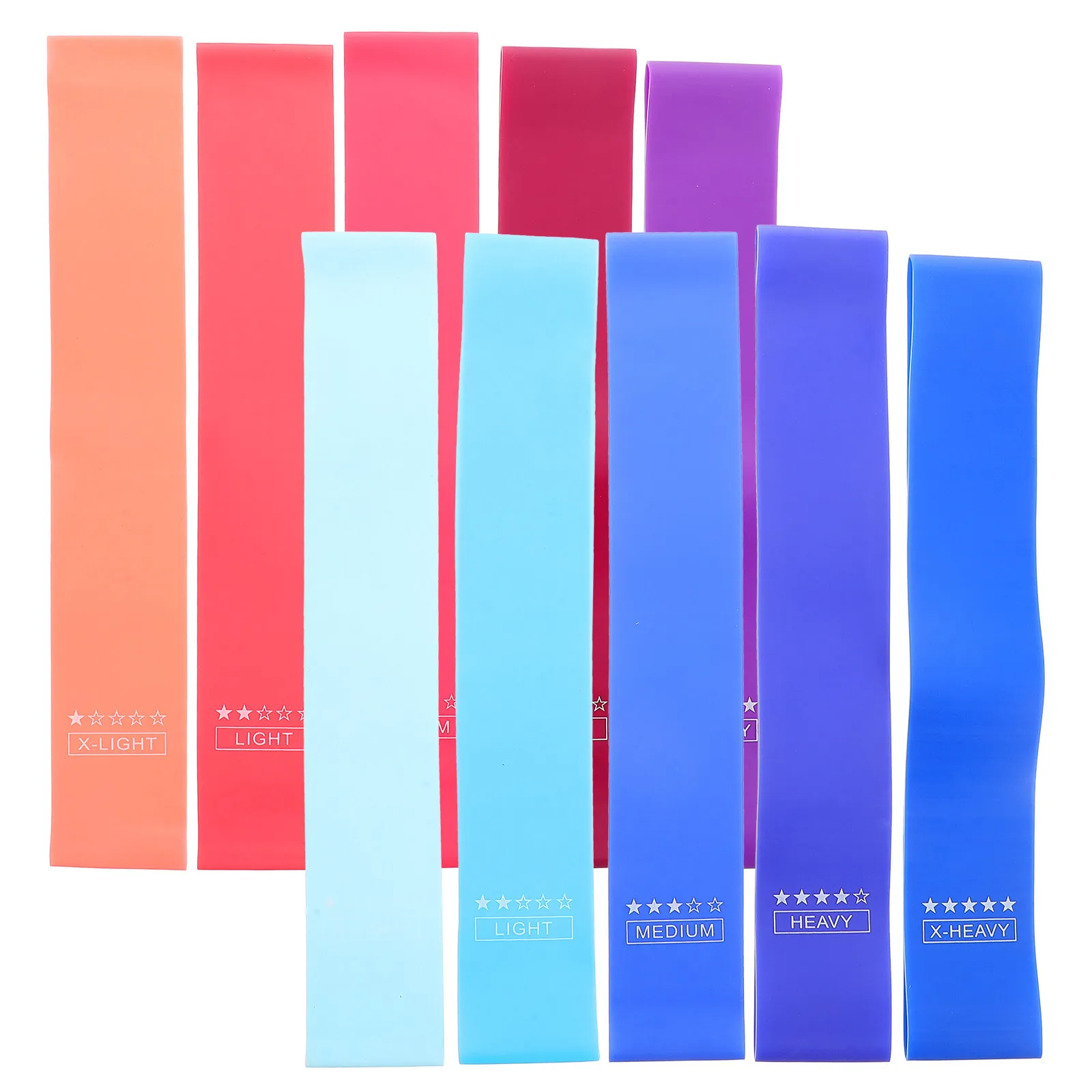 10Pcs 의자 밴드 어린이와 성인을 위한 탄성 있는 신축성 있는 컬러 교실 의자 밴드, 불안한 발을 편안하게 하고 집중력을 향상시킵니다.