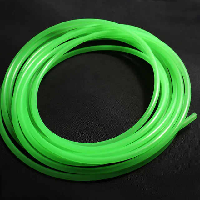 1 Meter ID 1 2 3 4 5 6 7 8 9 10 mm Silicone Tube Flexible Rubber Hose Food Grade Soft Drink Pipe Water Connector Colorful Bright Green