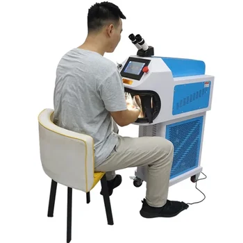 2025 hot sale jewellery spot laser welder 200w mini jewelry yag laser welding machine for gold silver