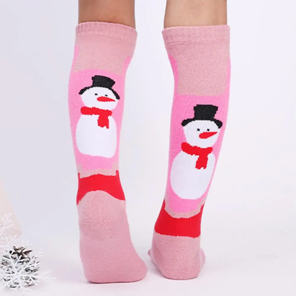 1 Pair Children Thermal Socks High Elastic Non-Slip for Skiing Winter ski socks