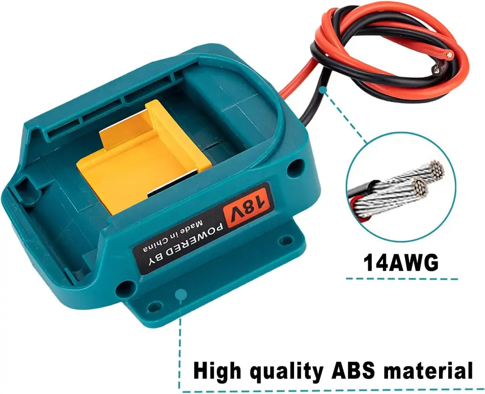 18V Battery Adapter for Kids Ride-On Toys Compatible with