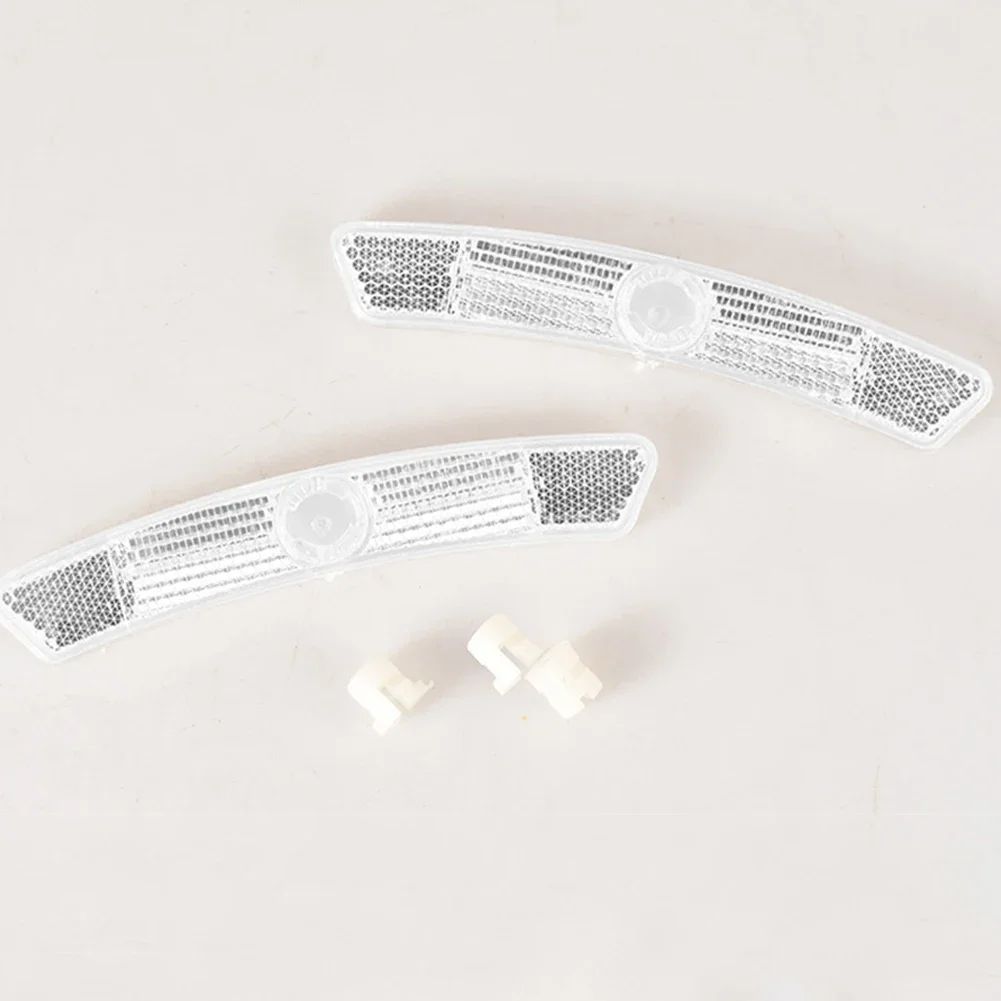 Mountain Bike Spoke Reflector Fish-shaped Wheel Steel Rim Reflectors Bicycle Reflective Light 4pcs bike accessories