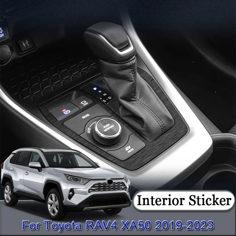 

Наклейка на панель переключения передач, подходит для Toyota RAV4 XA50 2019-2023