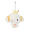 Cogimyun Plush Toy Eating Cake Kawaii Cute Mascot Keychains Ball Chain Keyring Girls Toys Gifts 1