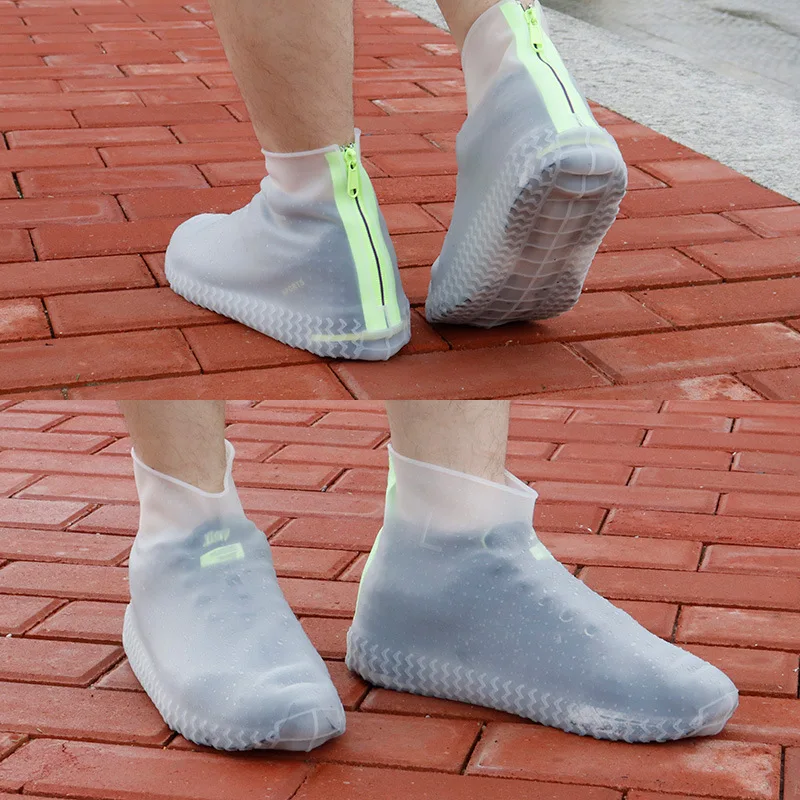 Silicone Boot Covers Zipper Silicone Shoe Cover Zipper Silicone