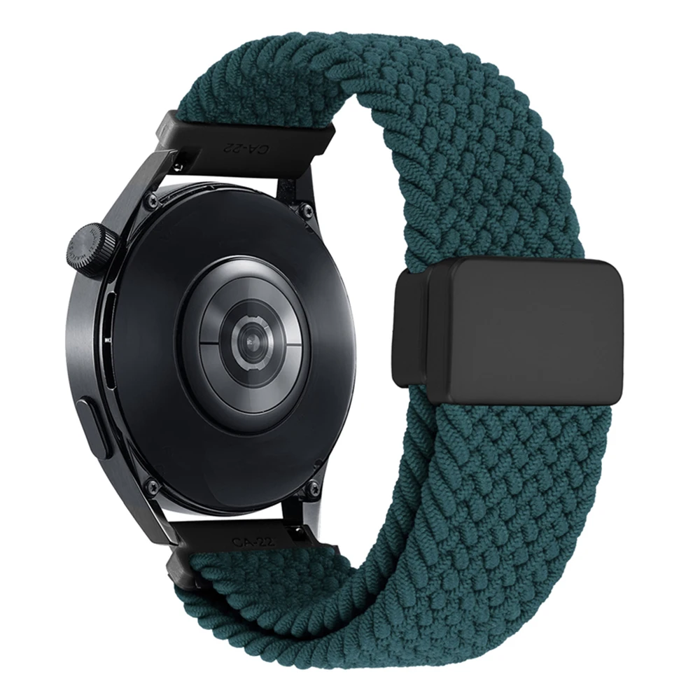 Magnetic Buckle Braided Nylon Watch Strap Bracelet