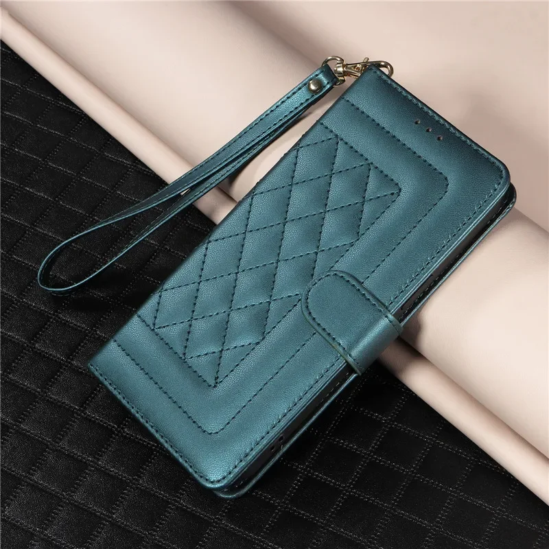 Elegant 3D Flip Leather Wallet Phone Case