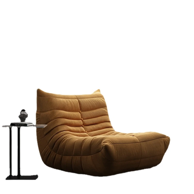

PQF Sofa Balcony Leisure Chair Single Recliner Small Apartment Living Room Tatami Sofa
