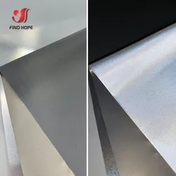 Glitter Heat Transfer Vinyl Sheet - 20x25cm Iron - On for DIY Projects and Home Decor (Reflective Gray)