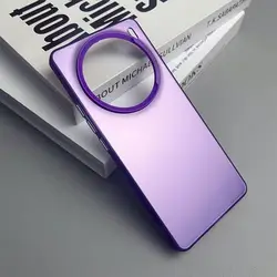 Sleek Anti - Fingerprint Back Phone Case with IMD Design for Realme Narzo 70 Pro (IMD purple)