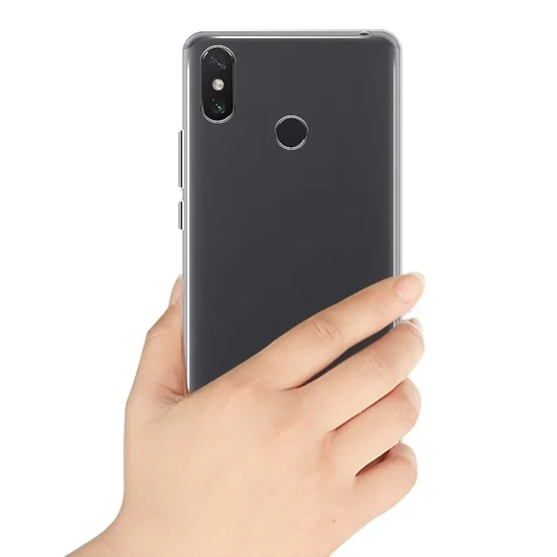 Custodia Trasparente In TPU Per Xiaomi Mi MAX 2 | Morbida E Sottile | Antigraffio E Assorbimento Urti | Garanzia 6 Mesi - 3