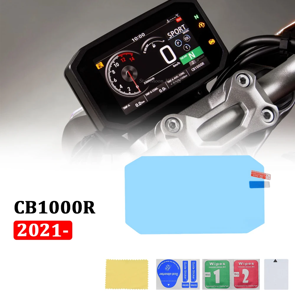 

Подходит для Honda CB1000R CB 1000 R 2021-аксессуары для мотоциклов, защита от царапин, фотопленка для приборной панели