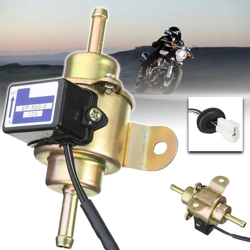 Fuel Pump 12V Universal Gas Diesel Electric Pump EP500-0 EP5000 EP-500-0 035000-0460 For Motorcycle Oil Pipe Diesel Electric