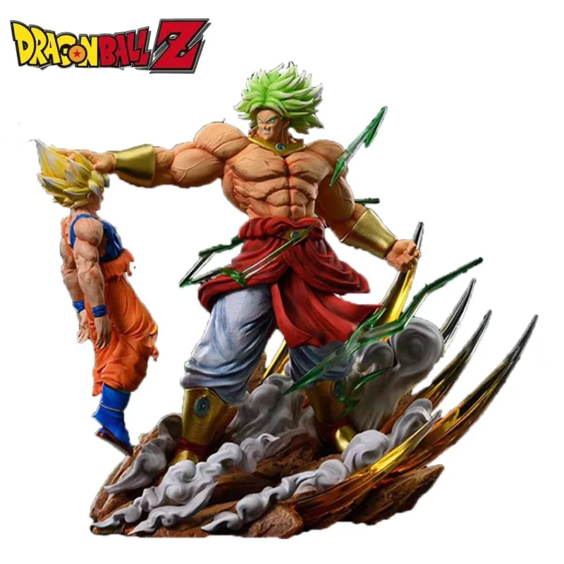 

Dragon Ball Figure Broli Vs Goku Anime Figures Super Saiyan Broly Fullpower Gk Pvc Action Statue Figurine Collection Model Toys