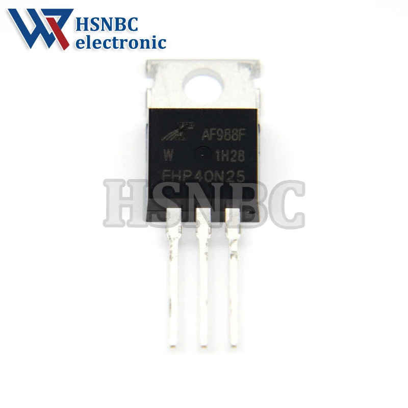 10Pcs/Lot FHP40N25 40N25 FHP40N25W TO-220 40A 250V N-channel Power MOSFET Transistor New Original