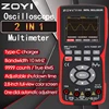 ZOYI ZT-702S 2 in 1 Handheld Digital Automotive Oscilloscope Multimeter, Single Channel 10MHZ Bandwidth,64Kbyte Record Length,48 5