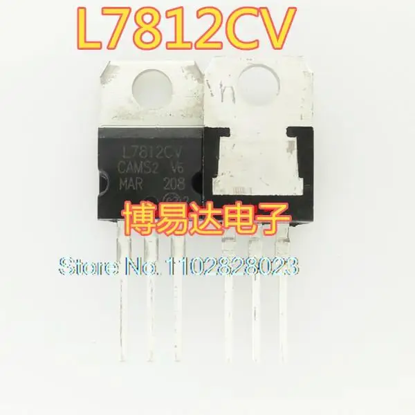 

(20 шт./лот) L7812CV 220 A + 12 В TO-LM7812 оригинал, фотоэлемент. Power IC