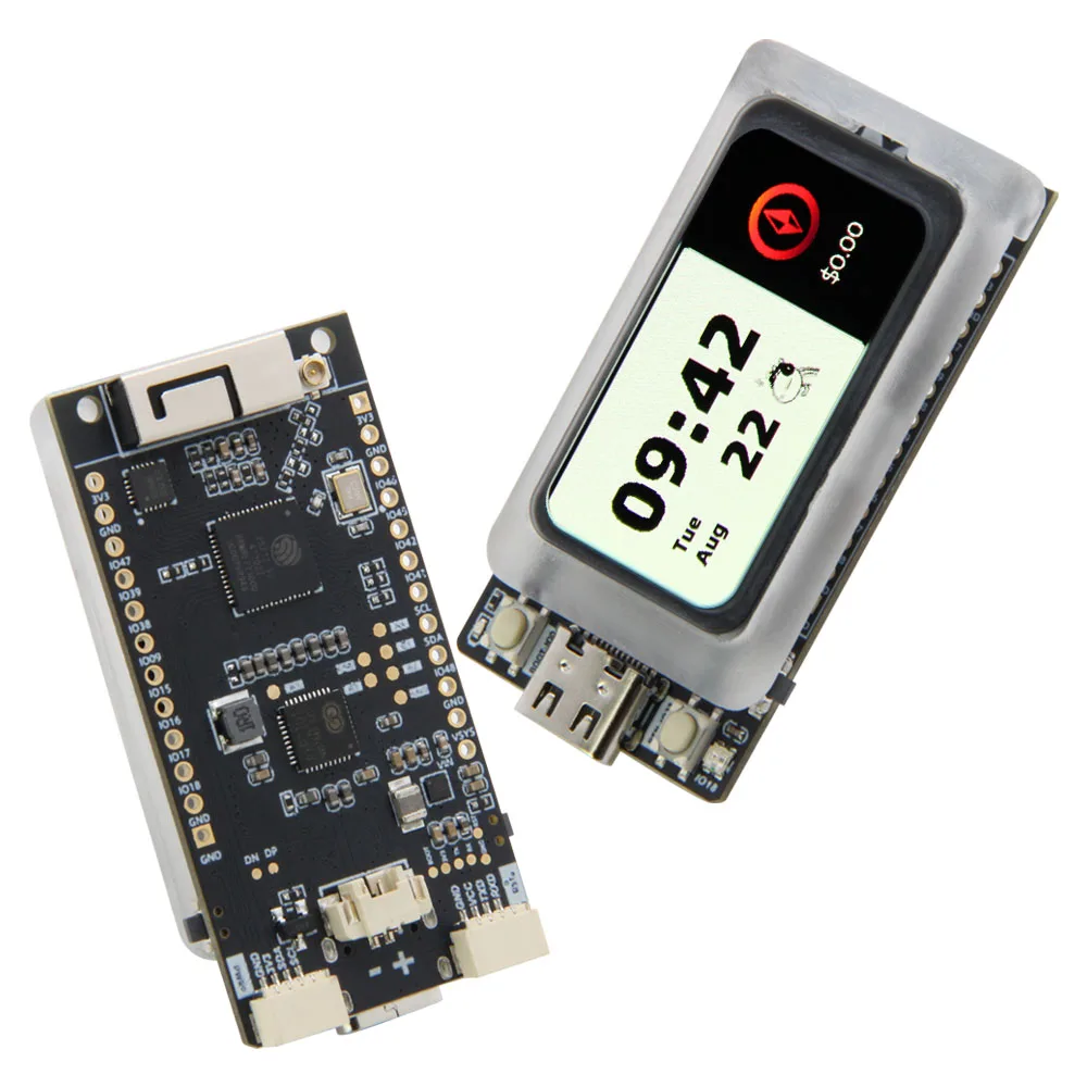 T-Display-AMOLED-Lite ESP32-S3  , AMOLED ÷ ESP32-S3R8  ھ ũ μ, 1.47 ġ RM67162