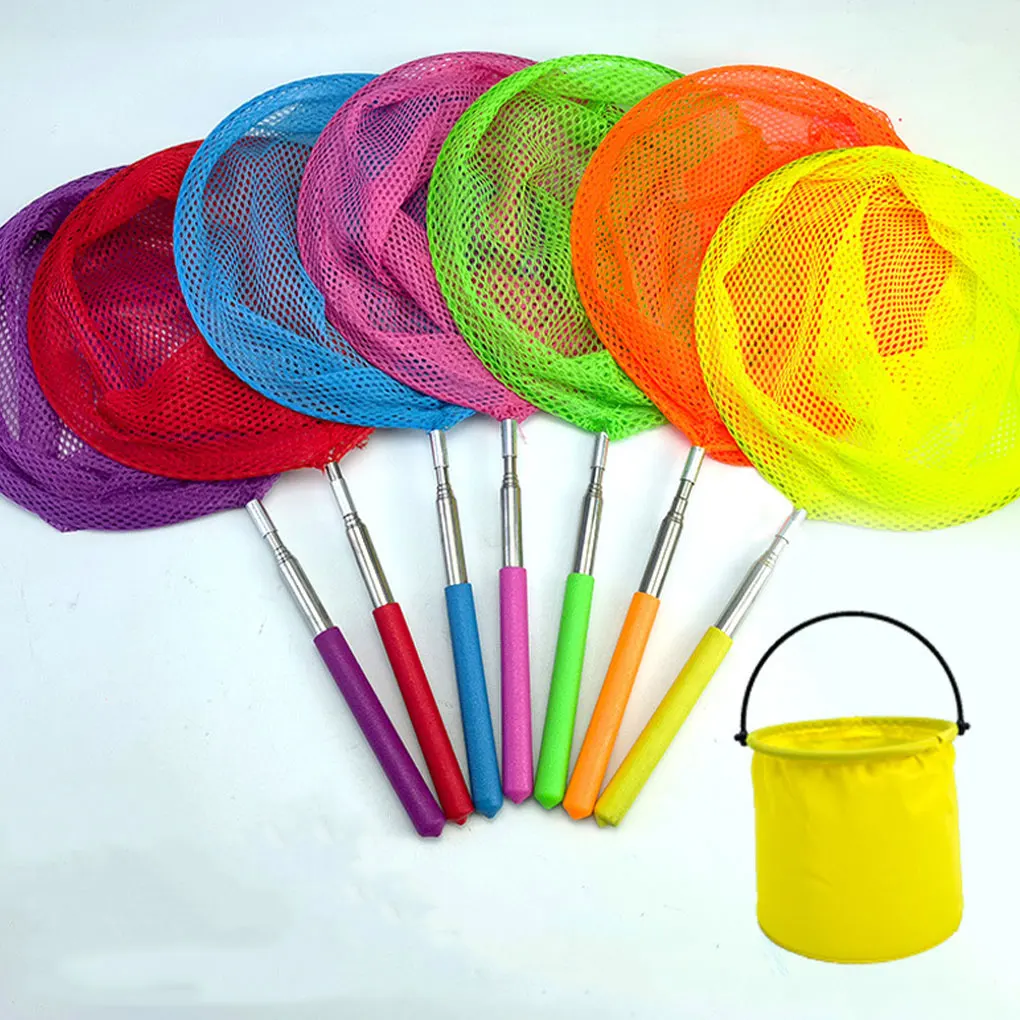 Retractable Dragonfly Net for Aquatic Floaters Cleaning