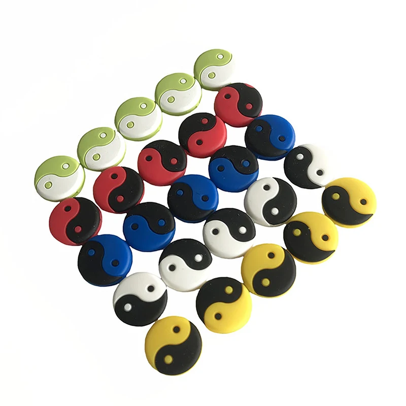 Circle Tennis Racket Shockproof Absorber Anti-vibration Tennis Racket Dampener Accessories Anti-vibrators