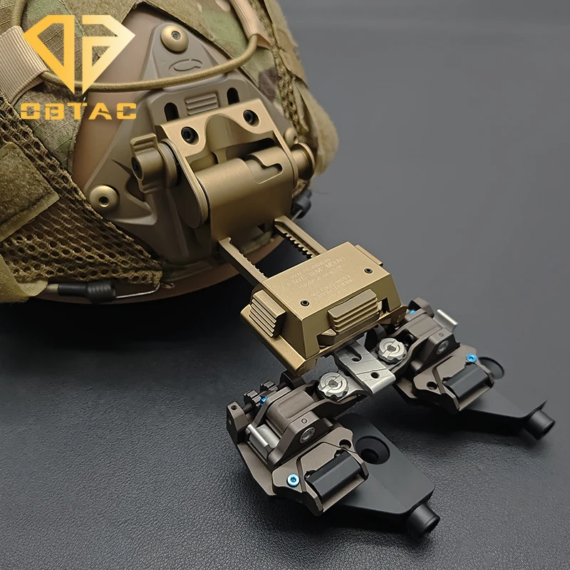 

Tactical Helmet Mount L4G19 NVG Night Vision Mount KVC Bridges RQE Binocular Metal Bracket Goggle Holder Combination for PVS-14