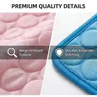 Lit d'été pour animaux de compagnie, tapis rafraîchissant pour chien, lit froid pour chat, extra pour toutes les tailles, fournitures pour chiots, accessoires pour animaux de compagnie, couverture de canapé lavable pour chat 5