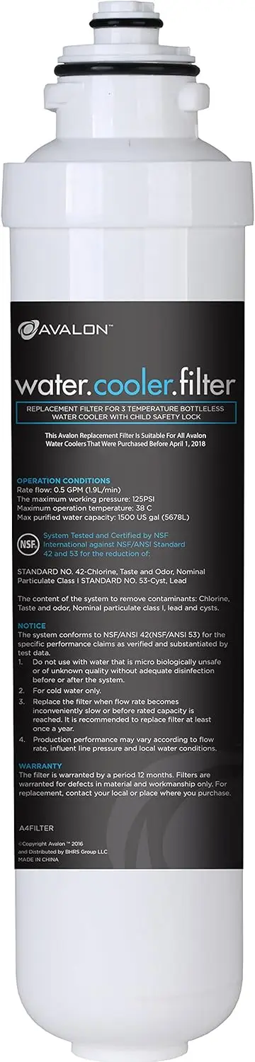 

A4FILTER, NSF Certified Single Stage Filter Purifing water Pvdf filter Filtros purificadores de agua de cinco etapas Purificador