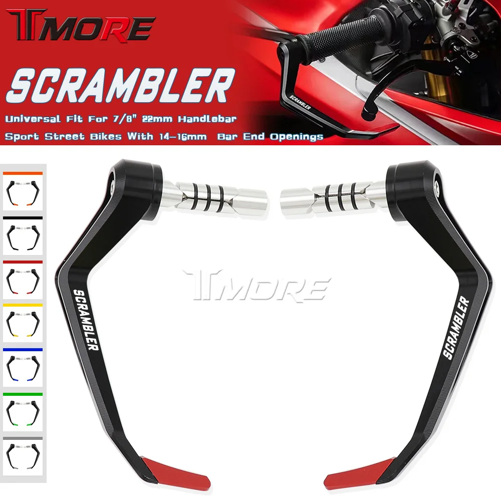 

For DUCATI Scrambler 400 800 1100 SCRAMBLER 400 800 1100 Motorcycle CNC Aluminum Handlebar Grips Brake Clutch Levers Protector
