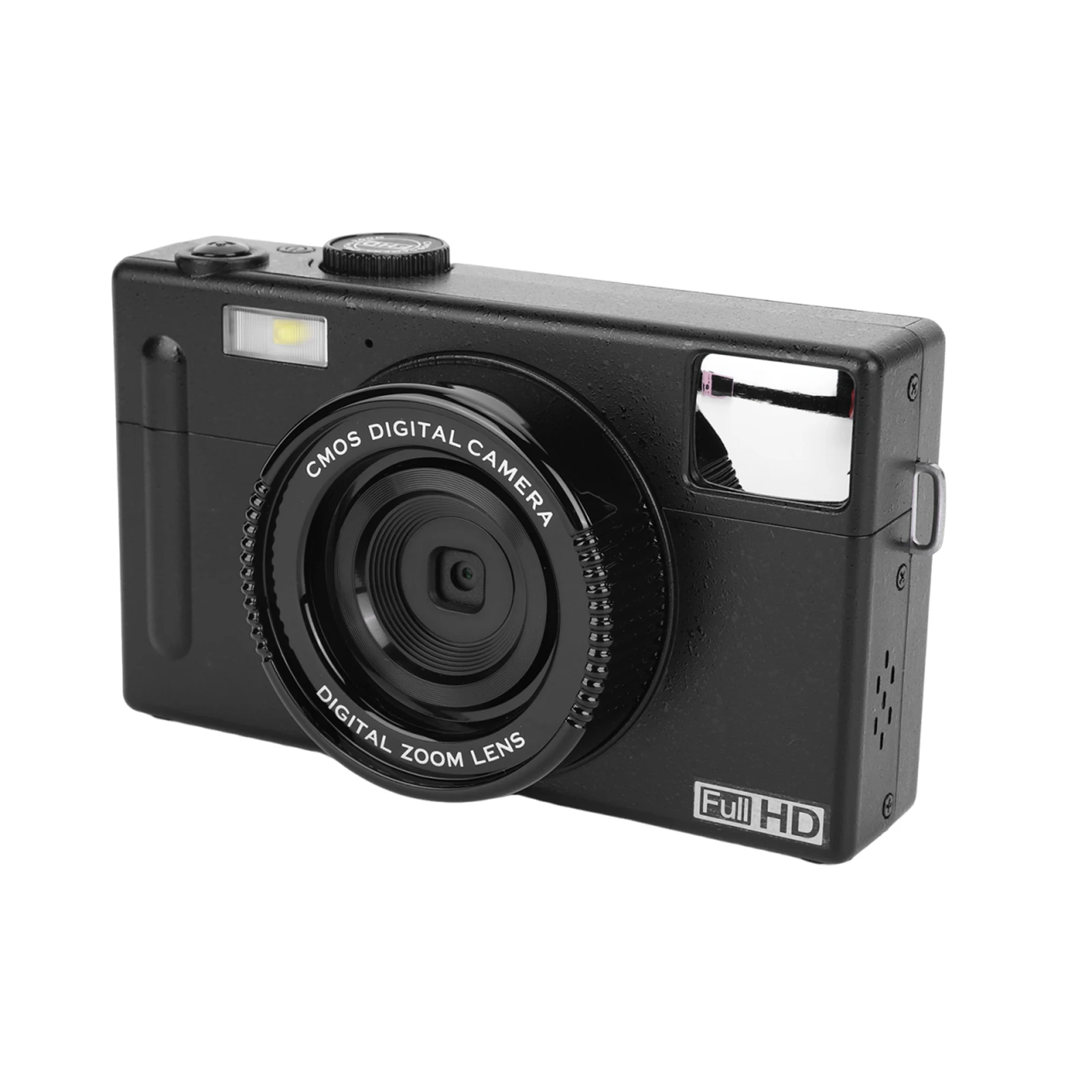 48MP 입문용 학생 카메라, 3.0인치 LCD 디스플레이, 소형 카메라, 4배 줌, 사진 촬영용, 십대 학생, 성인 남녀 모두 사용 가능