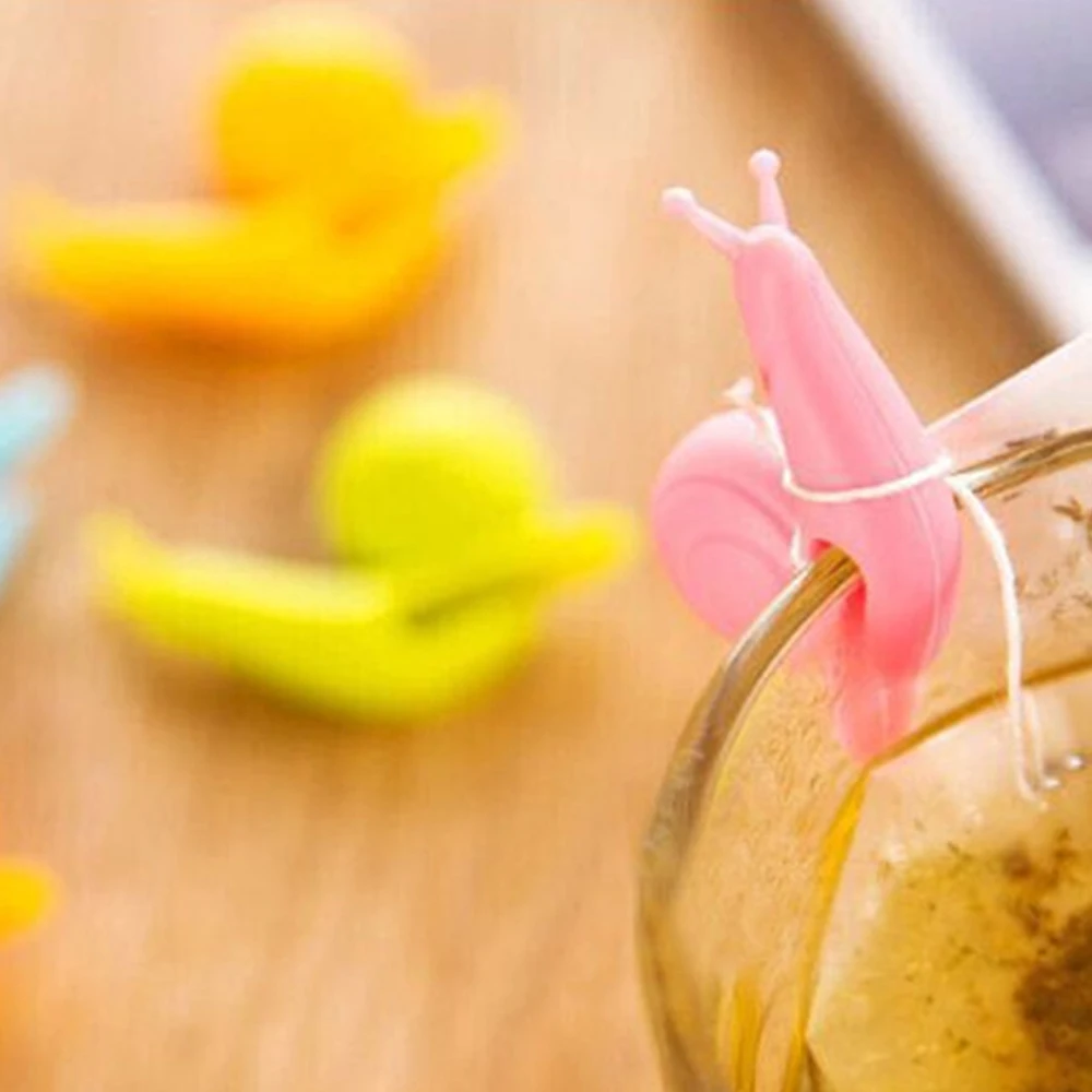 Silicone Hanging Tea Bag Convenient The Actual Popular Whimsical Fashionable Kitchen Utensils For Cup Decoration Tea Bag Holder