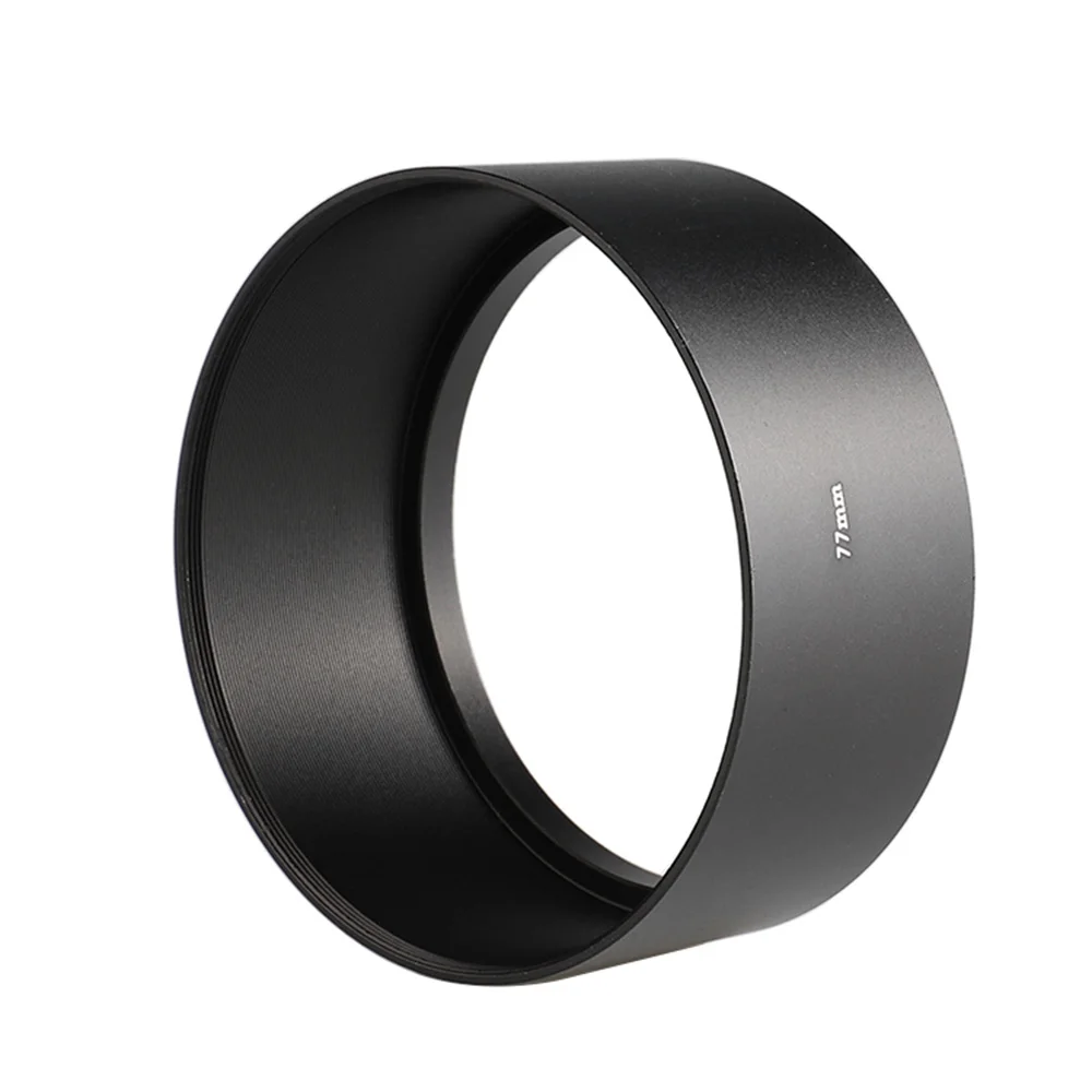 Generic Metal Telephoto Lens Hood Screw-in 37 39 40.5 43 49 52 55 58 62 67 72 77 82 95 105 mm Universal focal distance camera lens hood