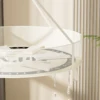 1/2 Layer Hanging Clothes Drying Basket Fine Mesh Fodable Underwear Baby Sweater Drying Rack Polyester Clothes Drying Net Rack 3