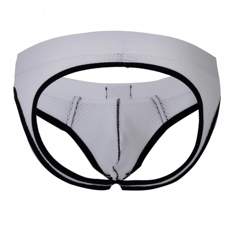Men's underwear sexy mesh breathable back open hip briefs mens crotchless underwear  men underwear sexy