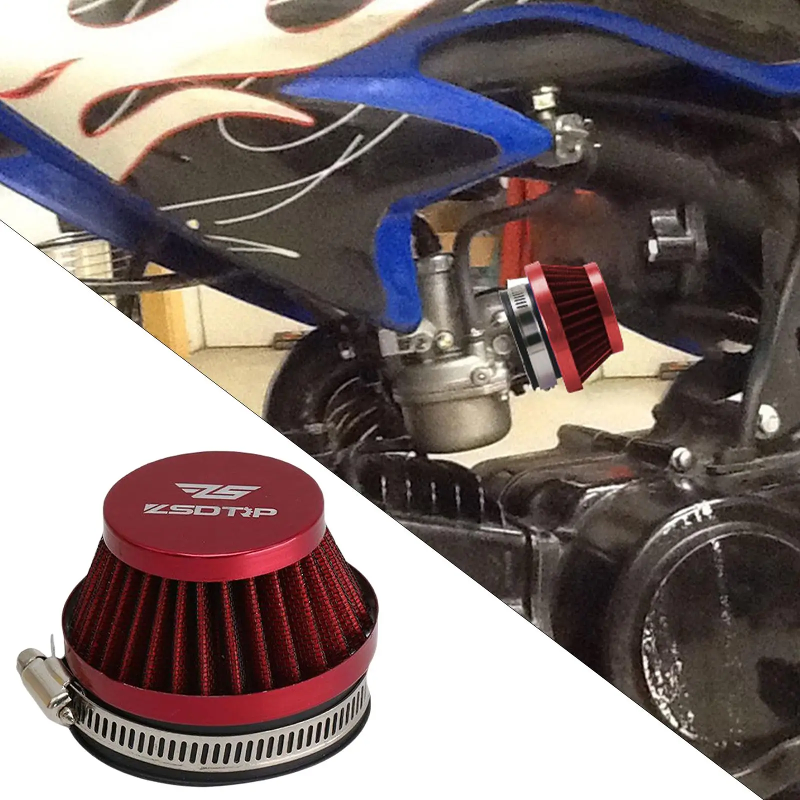Motorcycle Air Filter 48mm / 55mm Intake Mushroom Head Cleaner for air filter,motorcycle air filter,air filter cleaner,motocross air filter