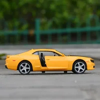 RMZ1/36 Chevrolet Camaro Alloy Model Car Diecast Metal Assembly Series Miniature Vehicle Collection Toy Car gift 1