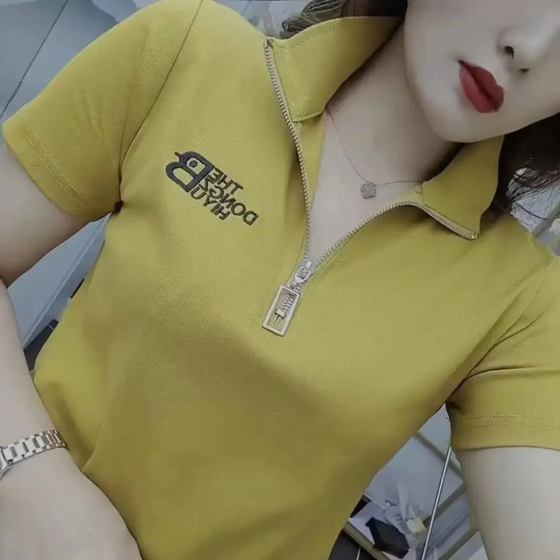 Yellow T-shirt