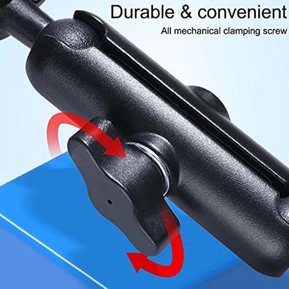 Action Camera Accessory Motorcycle Handlebar Mount 9-35mm Motorcycle Holder Handlebar Mirror Stand Car Seat Mount Bracket for GoPro Hero 12 11 9 10 Phone